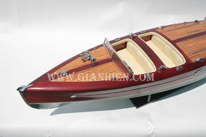 Modèles de bateau en bois peint, 100cm, livraison rapide - Product Image 5