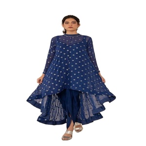Robe de soirée de styliste, costume anarkali, robe de créateur, tenue traditionnelle indienne, 2020 - Product Image 1