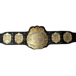 Diseño personalizado Wwe Campeonato Indiscutido Cinturones de lucha libre Sialkot Pakistán Correa de cuero Campeón mundial de peso pesado Ronpex - Product Image 6