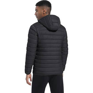 Chaqueta Acolchada Ligera para Hombre con Capucha, Resistente al Agua, Cortavientos, Aislante, Color y Diseño Personalizados OEM, Informal para Exteriores - Product Image 2