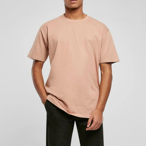 เสื้อยืดผ้าฝ้าย100% โอเวอร์ไซส์ของผู้ชายเสื้อถักทรงพอดีตัวปกติสินค้าขายดี - Product Image 2