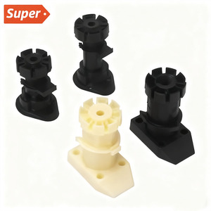 High Quality 150mm PP Adjustable Plastic <strong>Sofa</strong> Leg Kitchen Furniture Legs for Living Room Bedroom Hotel Hospital Outdoor - Product Image 3