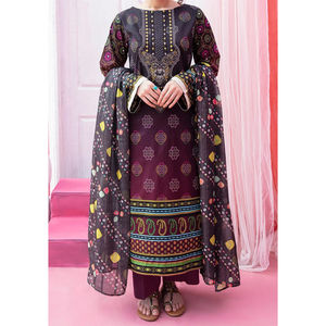 Offre Spéciale prix d'usine femmes Shalwar Kameez ensembles services OEM pelouse & robe en coton pour tenue décontractée et formelle Maxi - Product Image 1