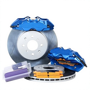 ชุดเบรก Spoon 4 Pot พร้อมจานเบรกขนาด 285 มม. สำหรับ Honda Civic FD2, Tesla Model 3/Y, <span class=keywords><strong>BMW</strong></span> ซีรีส์ 3/5, Audi A4/A6, Toyota Camry/Supra - Product Image 1