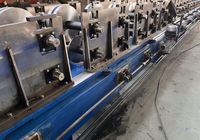 Machine de formage à rouleaux pour gouttières de serres industrielles entièrement automatiques, contrôlée par PLC, avec moteur haute puissance et roulement à engrenages