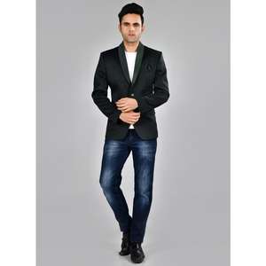 Blazer Casual Verde Clásico de Excelente Calidad para Hombre, Inspirado en Diseñadores, para Reuniones Informales y Fiestas Casuales, en Cantidad al por Mayor - Product Image 6