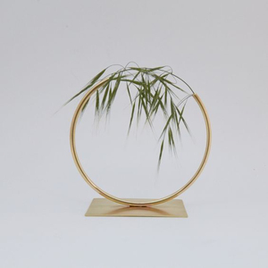 Florero Moderno de Hierro y Latón con Acabado Dorado para Decoración del Hogar, Bodas, Sala de Estar, Mesa, Porta Flores - Product Image 5