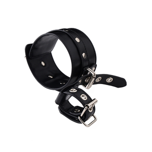 Barre d'écartement robuste en PU YW avec attaches pour mains et pieds, menottes de contention intégrale, longueur réglable, verrouillable, pour <span class=keywords><strong>bondage</strong></span> - Product Image 4