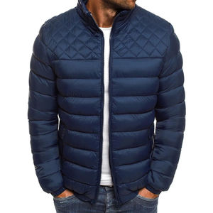 Veste d'hiver pour homme de haute qualité, rembourrage en coton, chaude, matelassée, grande taille, veste matelassée pour homme, logo personnalisé, fermeture éclair, manteau 2026 - Product Image 6