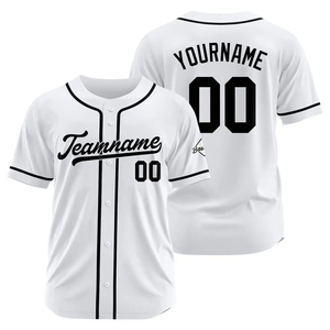 2024 fabriqué en usine de haute qualité brodé Logo Baseball Jersey T-Shirt respirant en gros Sublimation impression vêtements de sport - Product Image 2