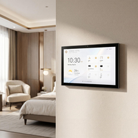 Tablet Android de 10 Pulgadas para Montaje en Pared, Barra de Luz RGB con NFC Opcional, PoE Ethernet, Fabricante OEM ODM