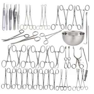 ชุดศัลยกรรมพลาสติกสำหรับรักษาเส้นประสาท43ชิ้นเครื่องมือผ่าตัดแบบสมบูรณ์ทำจากสเตนเลสเกรดนึ่งอัตโนมัติ - Product Image 6