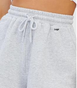 2024 femmes taille haute Shorts français Terry Fitness Gym décontracté été athlétique Shorts Bangladesh - Product Image 3
