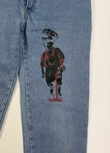 Jean Denim Vintage Rustler Stone Washed (Talla 8 Slim) - Product Image 2