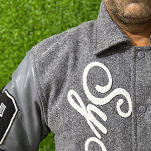 Chaqueta Bomber de Diseño Único de Alta Calidad OEM, Nueva Moda para Hombre, Otoño, Impermeable, Transpirable y Ecológica - Product Image 3