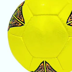 Balón de Fútbol de Cuero Sintético de PU de Alta Calidad, Cosido a Mano, Tamaño 4 Oficial, Peso Personalizado, Impresión para Entrenamiento y Partidos - Product Image 6