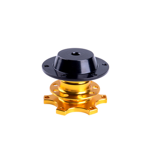อะลูมิเนียม QR-01 6-Hole Quick Coupler BASE สำหรับพวงมาลัยรถยนต์ - Product Image 5