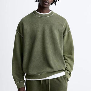 Conjunto Deportivo de Última Moda para Invierno, Estilo Urbano, Transpirable, con Cordón Ajustable, Cuello Redondo, Felpa Francesa de 360 Gramos - Product Image 2