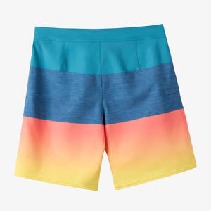 Short de plage en satin décontracté pour hommes, style formel, maillot de bain de surf d'été, service de vente en gros OEM - Product Image 5