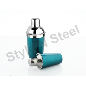 Cocktail Shaker Double Couleur Cocktail Shaker Barware Articles Martini Shaker 750 ml En Acier Inoxydable Kit Pas Cher Bouteille En Métal Double - Product Image 3