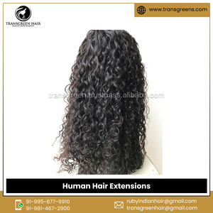 วิกผมบ๊อบหยิกแบบธรรมชาติไม่ผ่านการแปรรูปผมต่อจากผมมนุษย์ - Product Image 3