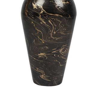 แจกันโลหะตั้งพื้นดีไซน์ทันสมัยหรูหราสำหรับตกแต่งบ้านและสวนจากอินเดียส่งออกแจกันโลหะตกแต่ง - Product Image 3