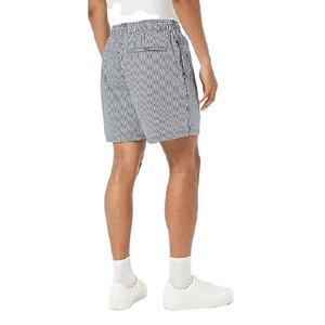 Pantalones cortos de gimnasio informales a rayas personalizables para hombre, respetuosos con el medio ambiente, antiarrugas, de secado rápido, transpirables, con bolsillos estampados, Bangladesh - Product Image 2