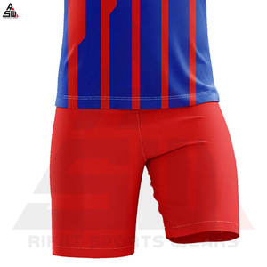 Uniformes de football disponibles en stock Service OEM Fabrication au Pakistan Uniforme de football meilleure qualité Prix bon marché - Product Image 5