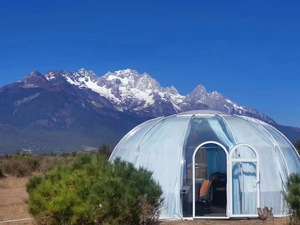 Khu nghỉ mát nóng mái vòm Lều tuyết mùa đông biểu tượng tùy chỉnh PC nhà bong bóng cho ngoài trời glamping và các sự kiện - Product Image 4