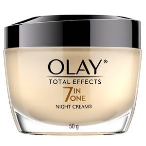 Olay Total Effects 7 en 1 Crema Hidratante Facial Antiedad de Noche con vitamina E, B3 y Pro B5, 1.7 oz - Product Image 1