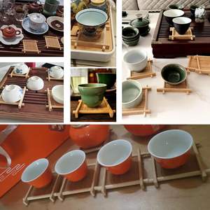 Ensemble de sous-verres en rotin tissé à la main apporte une touche de nature à votre table élégante et fonctionnelle pour les maisons modernes meilleure vente - Product Image 3