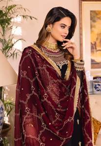 Fabricant de costumes de style pakistanais en Inde / Robe Anarakali de designer indien, vêtements de mariage, robes de soirée pour femmes - Product Image 2