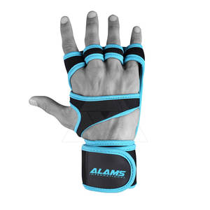 Guantes de entrenamiento cruzado de cuero de tamaño adulto al por mayor equipo protector de fitness para uso en el gimnasio - Product Image 2