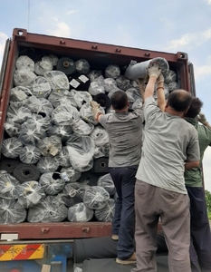 ผ้าแจ็คการ์ดหุ้มเบาะรถยนต์สินค้าดีจากเกาหลีผ้าอ็อกซ์ฟอร์ดโพลีเอสเตอร์100% จากเกาหลีดีไซน์ผ้าคลุมเบาะรถยนต์ - Product Image 5