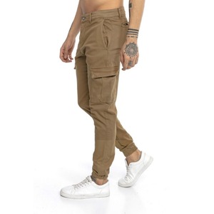 Pantalon cargo personnalisé pour hommes, décontracté à la mode, fitness en plein air, jogging, taille moyenne, entraînement, gym, logo personnalisé droit - Product Image 4