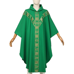 À la mode traditionnel musulman unisexe robes vêtements de prière vêtements fabriqué en usine respirant coton cheville longueur longue - Product Image 2