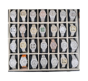 Montres Diamant Modernes de Luxe Élégantes Montres Moissanite Diamant à Haute Qualité Montres Disponibles Acheteurs en Gros Prix - Product Image 5