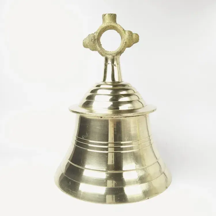 Golden Brass Bell- Mandir Ghanti