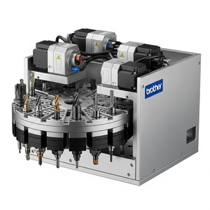 Vente flash : Changeur d'outils automatique Brother ATC, unité de changement d'outils haute précision, changement d'outils rapide, fraisage CNC, perçage, gravure, fiable, 1 an - Product Image 6