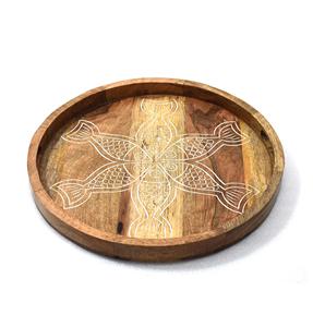 Grand plateau de service planches de charcuterie en bois pour fête plat de nourriture Rectangle plateaux en bois d'acacia décor à la maison planche à fromage Snack - Product Image 4