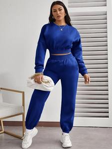 Haute qualité Designer décontracté deux pièces ensemble pour femmes manches courtes hauts et pantalons nouveauté ensembles de jogging - Product Image 6