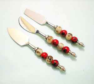 Outils de cuisine coupe-beurre 4 pièces ensemble d'outils à fromage poignée couteau à fromage acier inoxydable et résine couteaux Buttur toutes saisons vente en gros - Product Image 6