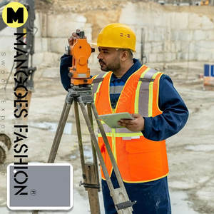 Vêtements de travail en polyester Offre Spéciale vêtements de travail réfléchissants haute visibilité Logo personnalisé toutes les couleurs gilet de vêtements de travail de sécurité haute visibilité pour hommes - Product Image 5