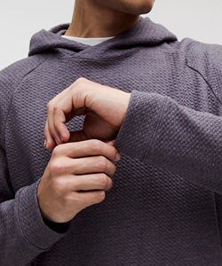 Sweat à capuche personnalisé en molleton épais coupe classique pour homme, impression numérique, idéal pour l'hiver, vente en gros - Product Image 4