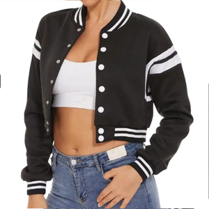 Top Trending Best Women's Varsity Jacket Cómodo Nuevo diseño Transpirable Nuevo estilo Mujeres Varsity Jacket con logotipo personalizado - Product Image 1