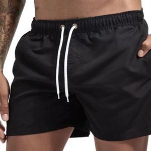 Pantalones cortos de nailon para correr para hombre con cintura elástica de verano 2025, 100% poliéster, bañadores, pantalones cortos de natación para playa - Product Image 6