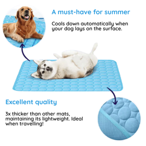 Luxury Portable Pet Cooling <b>Mat</b> Summer-Oxford Material with Removable Cover Soft and Safe Bed for <b>Cats</b> Dogs Travel-Friendly - Product Image 4