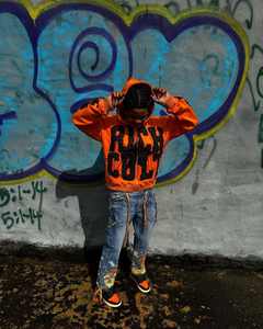 Sweat à capuche zippé surdimensionné hip hop américain personnalisé Sweat à capuche lavé avec broderie d'appliques pour hommes - Product Image 2