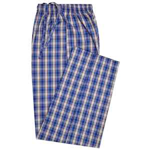 Conjunto de pijama de camiseta lisa blanca Conjunto de salón tejido de algodón 100% Ropa de dormir de media manga suave y transpirable con camiseta y pantalones de cuello redondo - Product Image 3