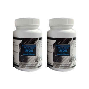 Premium Herbal Livcol 250mg Tabletas de carbón activado a precios de fábrica para suministro de atención médica - Product Image 3